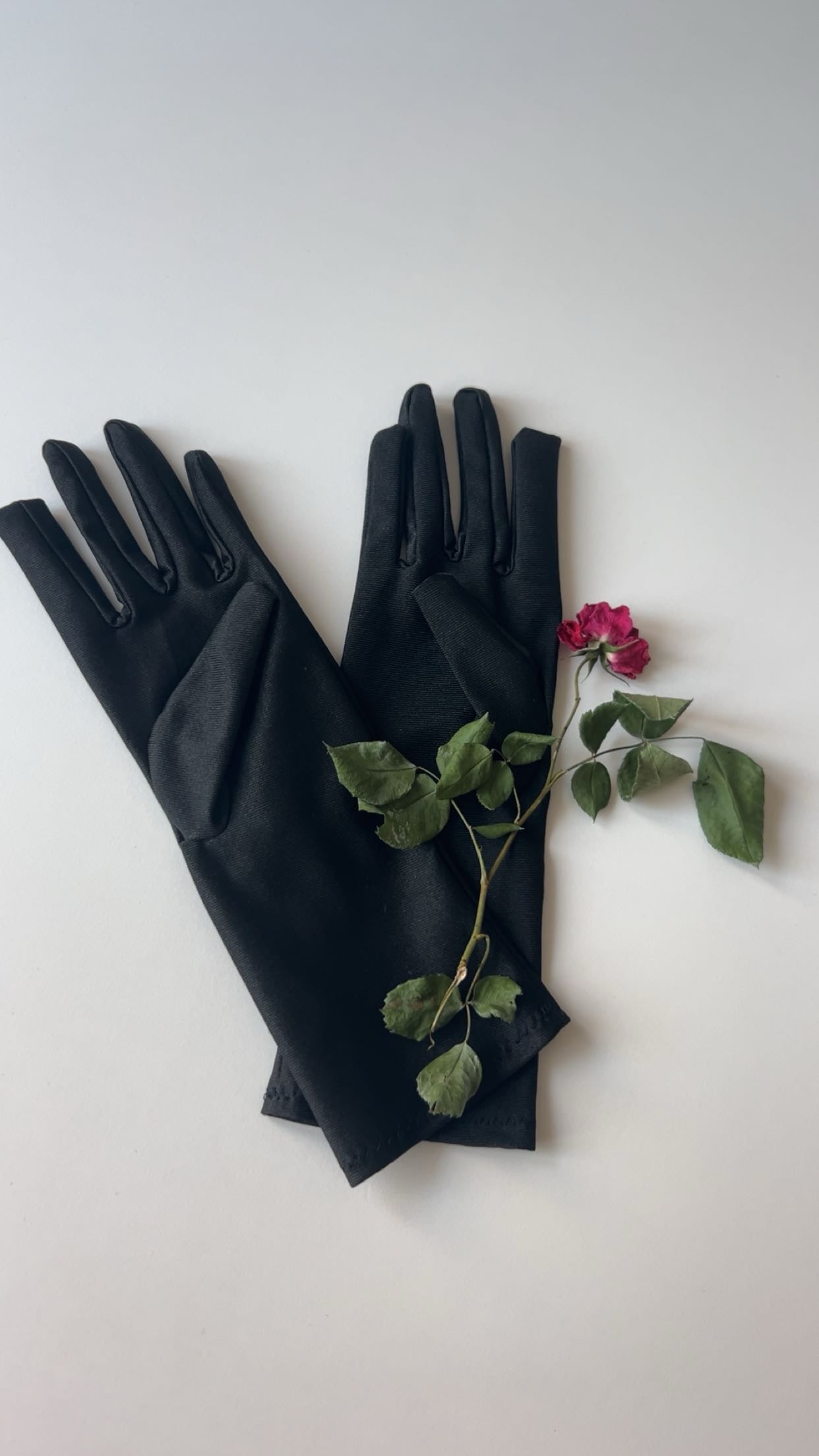 Kit Niqab Léger & Gants Courts Ultra-Tactiles