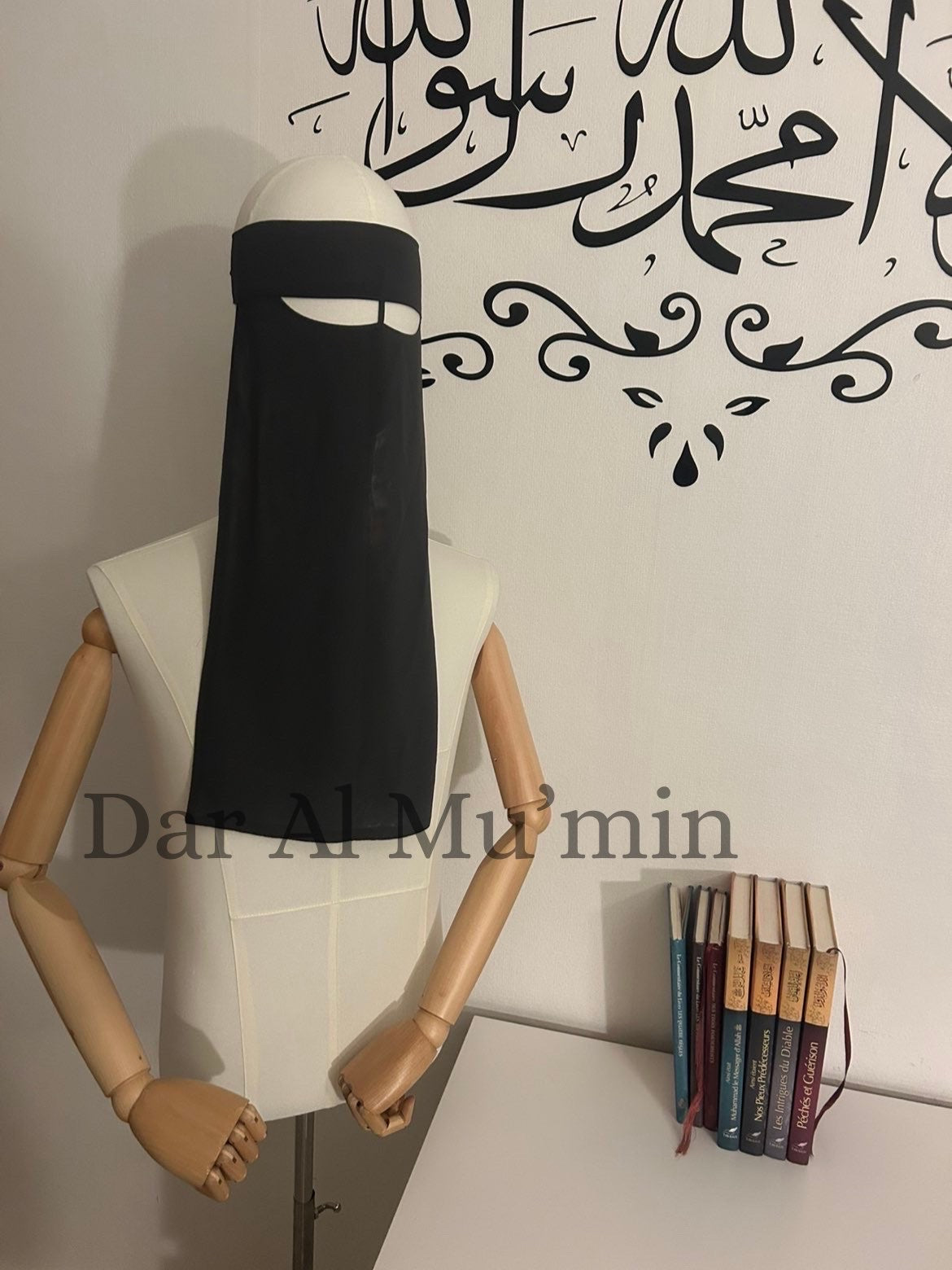 Niqab noir