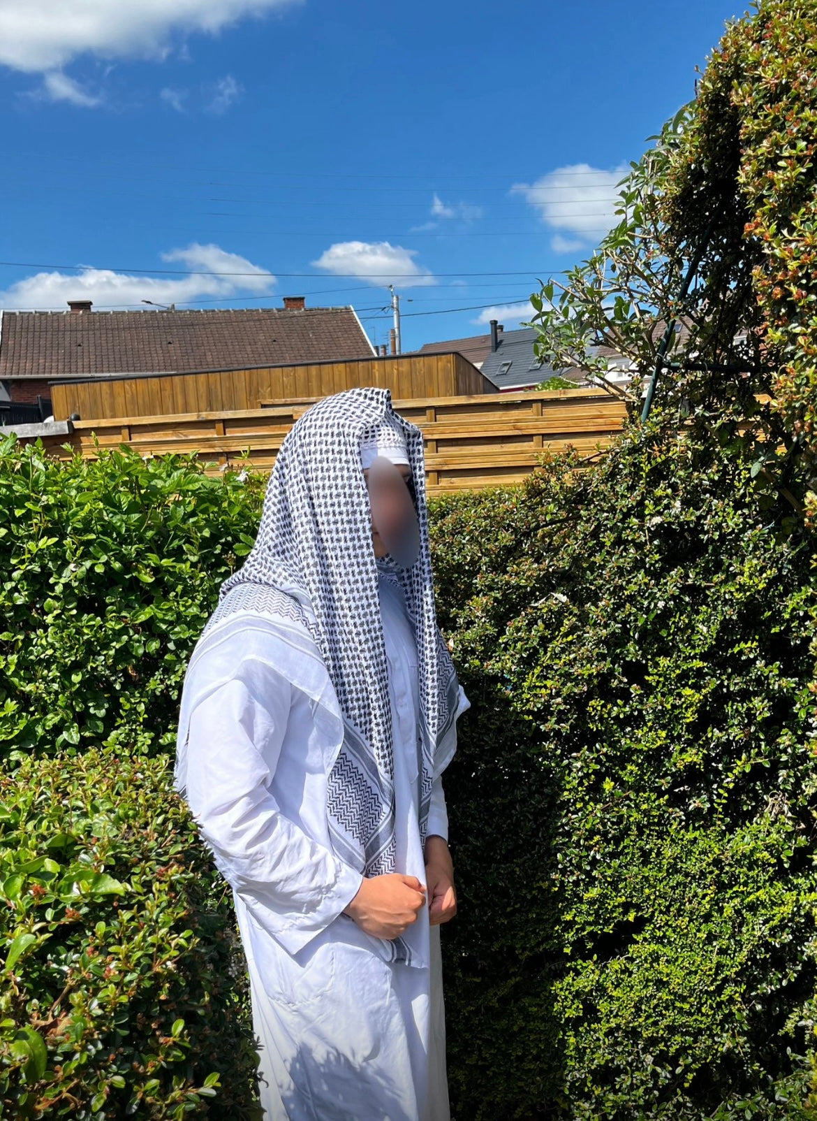 Shemagh Noir Suprême