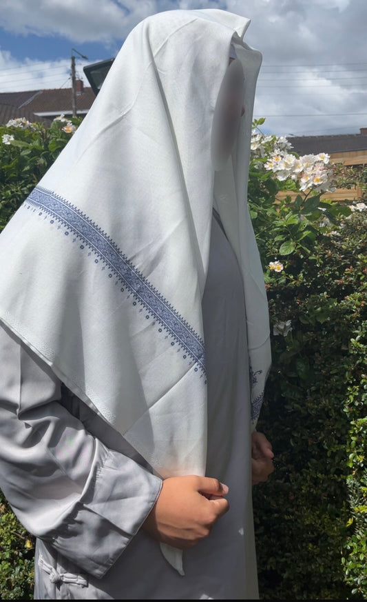 Shemagh Yéménite Saphir
