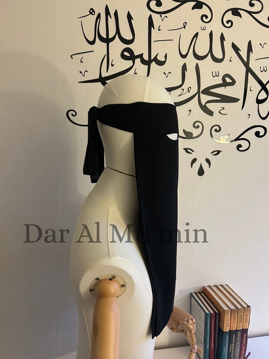 Niqab noir